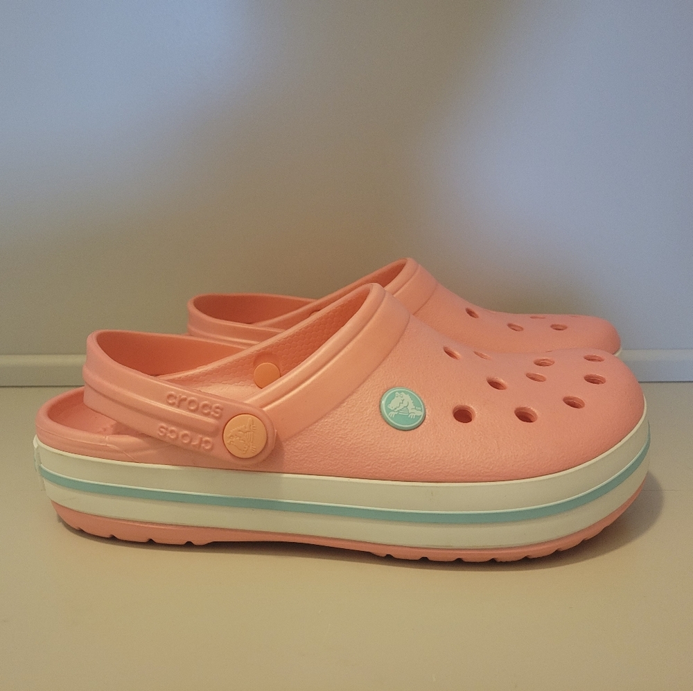 Crocs Classic Crocband Women's Bubblegum Pink NEW